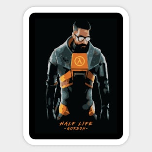 Half life Gordon Sticker
